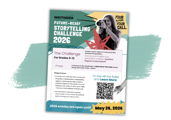 2026 Future-Ready Storytelling Contest Poster Graphic May 26