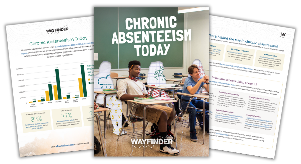 Chronic Absenteeism Today Resource PDF Cover Graphic Chronic Absenteeism Today Resource PDF Cover Graphic