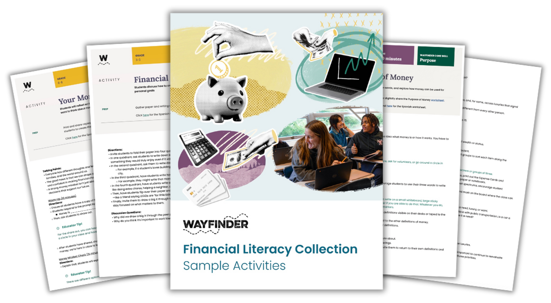 Financial Literacy for Students Grades 3-12 | Wayfinder