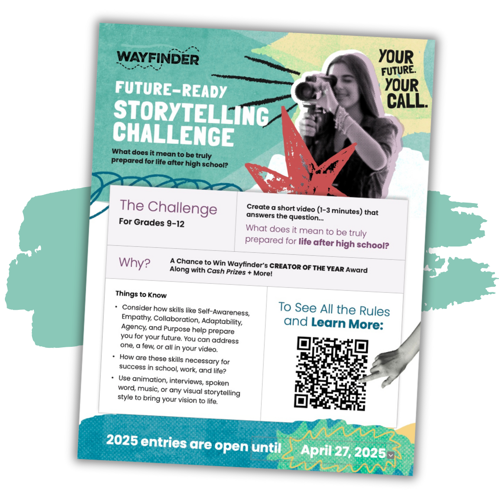 Future-Ready Storytelling Contest Poster Graphic Future-Ready Storytelling Contest Poster Graphic