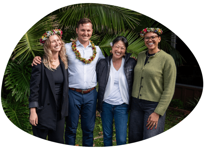 Hawaii Wayfinder team members Hawaii Wayfinder team members