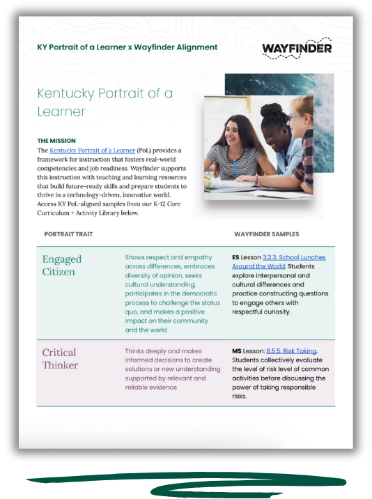 Kentucky Portrait of a Learner New Cover