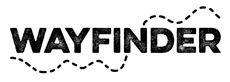 Wayfinder Logo - Black