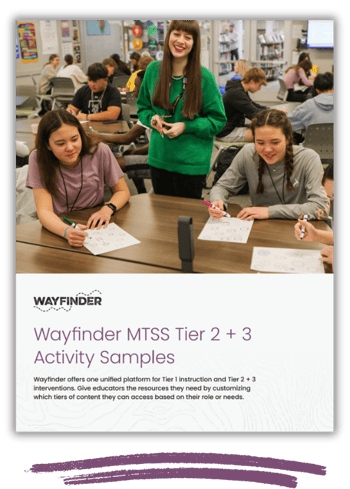 School Counselor MTSS Tier 2 + 3 Activity Samples New Cover Image School Counselor MTSS Tier 2 + 3 Activity Samples New Cover Image