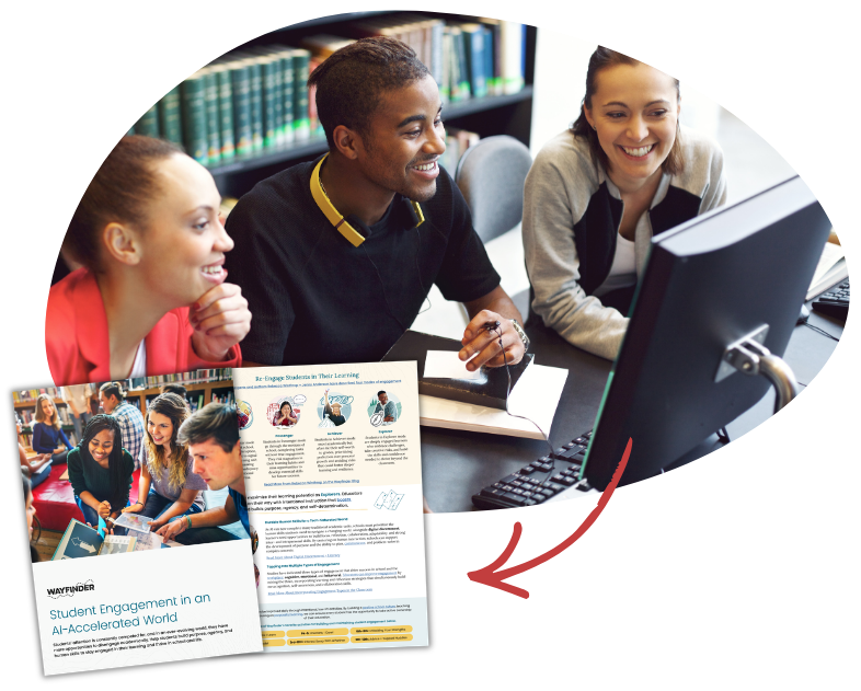 Student Engagement in an AI World graphic