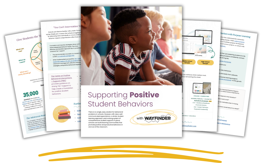 Supporting Positive Student Behaviors Activity Pack for K-12 Supporting Positive Student Behaviors Activity Pack for K-12