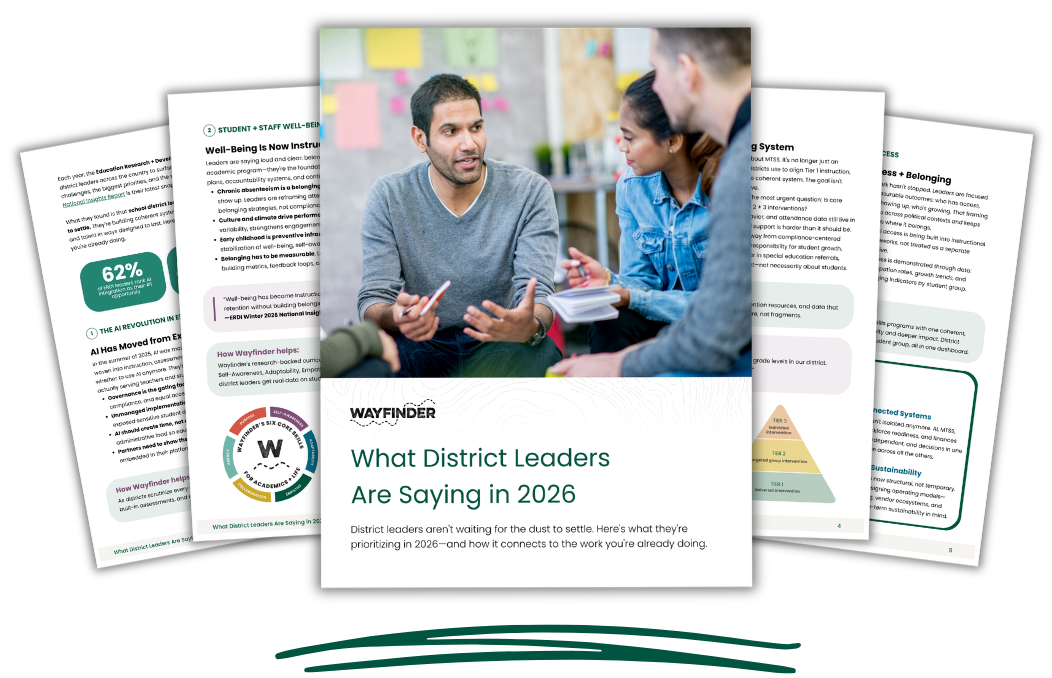 What District Leaders Are Saying in 2026 | Wayfinder
