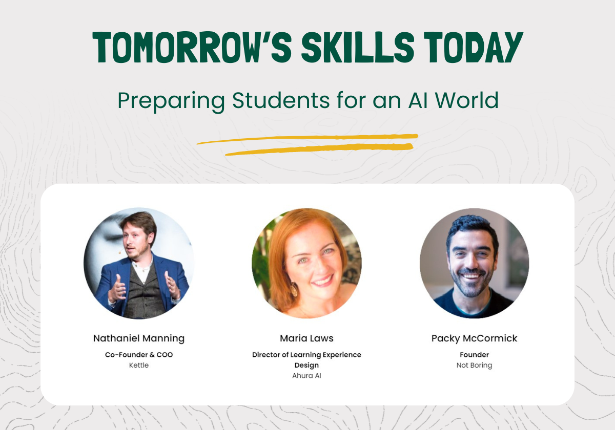 Tomorrows Skills Today AI Webinar