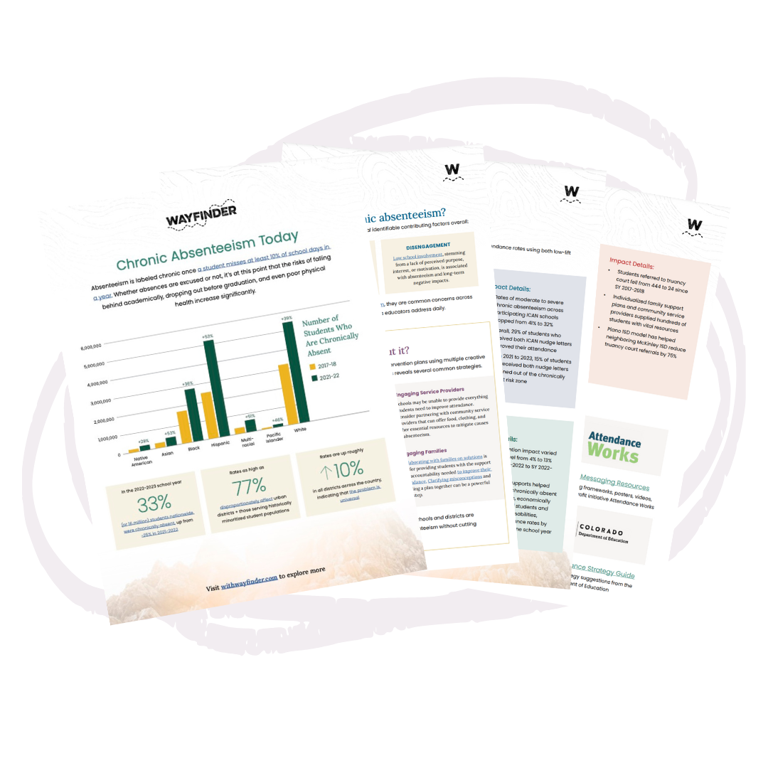 Wayfinder Chronic Absenteeism Guide - Swirl