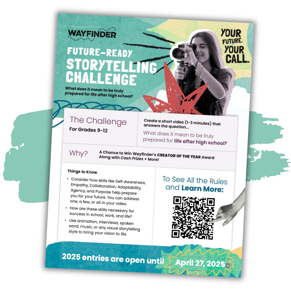 Future-Ready Storytelling Contest Poster Graphic Future-Ready Storytelling Contest Poster Graphic